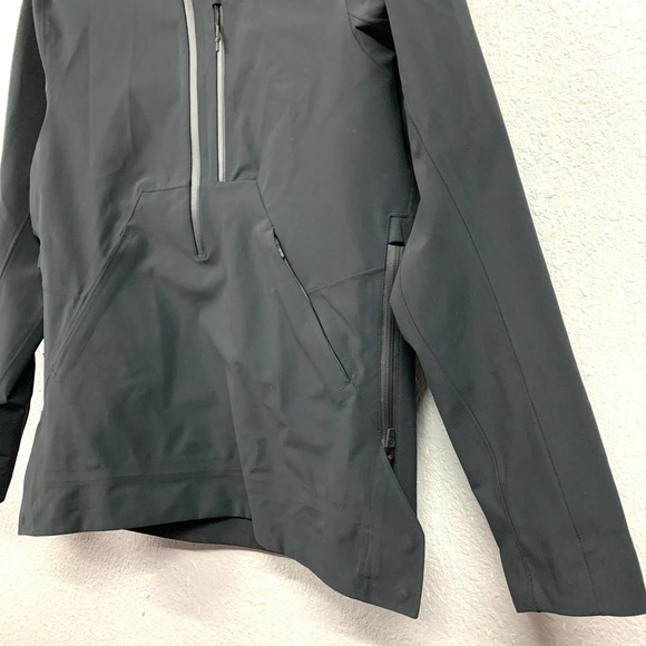 Aether Central Anorak Hooded 1/2 Zip Jacket - Men's S - Picture 6 of 12